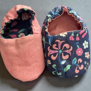 Pink and Blue Flowers