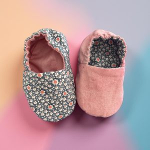 Pink and Blue Flowers